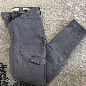 Hollister Gray Cargo Pants